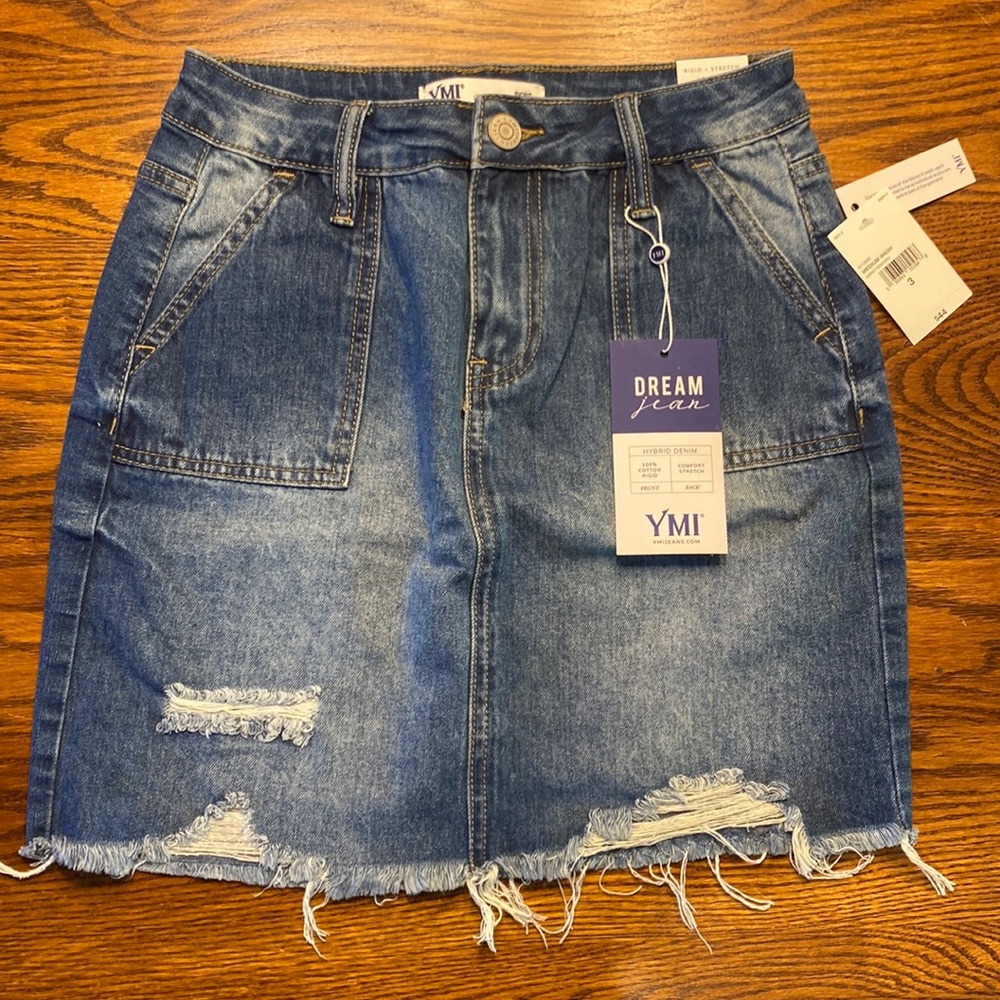 YMI Jean Skirt
